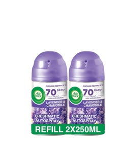 اشتري Freshmatic Lavender And Chamomile Refill, Pack Of 2 250ml في السعودية