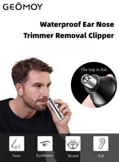 اشتري Waterproof Ear Nose Trimmer Removal Clipper في السعودية