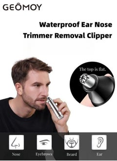 Buy Waterproof Ear Nose Trimmer Removal Clipper in Saudi Arabia