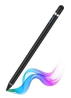 اشتري Active Stylus Pens for Touch Screens, Rechargeable Digital Stylish Pen Pencil Universal for iPhone/iPad Pro/Mini/Air/Android and Most Capacitive Touch Screens في الامارات