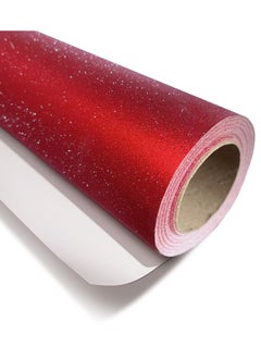 Buy Wrapping Paper Red Glitter Mini Roll   17 Inch X 16 Feet  Solid Color Paper Perfect for Wedding  Birthday  Baby Shower in UAE