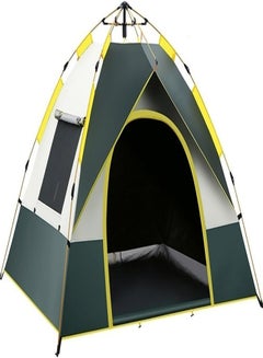 اشتري خيمة في الهواء الطلق التلقائي سريع الفتح خيمة التخييم المطر متعدد الأشخاص مع بابين ونافذتين في الامارات