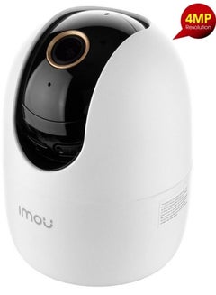 Buy Imou FHD 360 Degree Security Camera (White), Supports Up to 256GB SD Card, WiFi and Ethernet Connection, Alexa Google Assistant, Human Detection, Night Vision Ranger2 4MP in Saudi Arabia