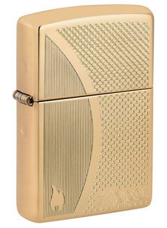 اشتري Zippo AE184307 254B Zippo Shadow Gradiant High Polish Brass Windproof Lighter في الامارات