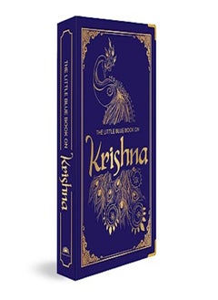 Buy The Little Blue Book On Krishna Deluxe Silk Hardbound by Shubha Vilas Hardcover in UAE