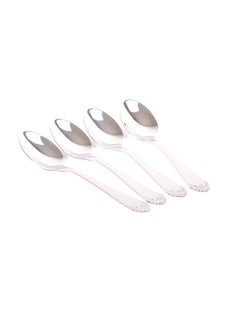 اشتري Set of 4 embossed tea spoons في السعودية