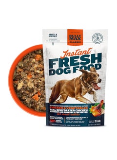 Buy Instant Fresh Dog Food Chicken and Vegetable Flavour 425g in UAE