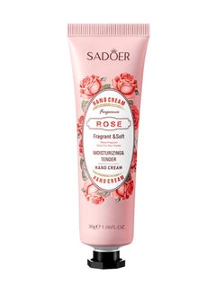 Buy Rose Flavored Moisturizing Hand Cream 30g in UAE