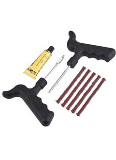 Buy Car Bike Auto Tubeless Tire Tyre Puncture Plug Repair Tool Kit in UAE