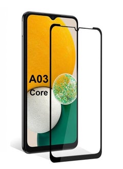 اشتري واقي شاشة Samsung Galaxy A03 Core شفاف من الزجاج المقوى 9H تغطية كاملة 6.5 بوصة في الامارات