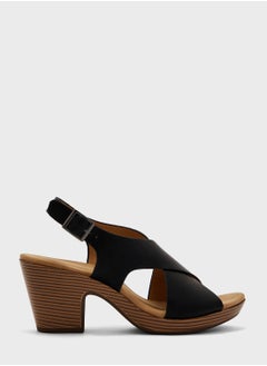 Buy Ankle Strap Mid Heel  Sandals in Saudi Arabia