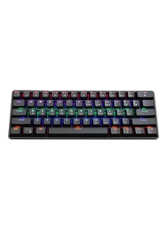 اشتري Wired Compact Mechanical Keyboard Black في الامارات