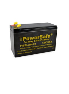 Buy PowerSafe Sealed Lead Acid Battery 12V-9Ah PSSLA 9-12 in UAE
