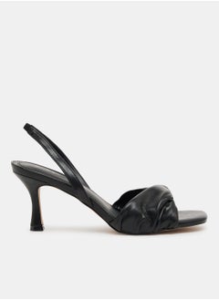 اشتري Knot Slingback Mid Heel Sandals في السعودية