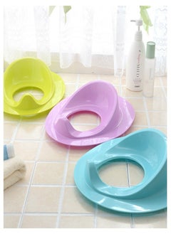 Buy Baby soft potty seat with handle - Baby training toilet seat. in Saudi Arabia