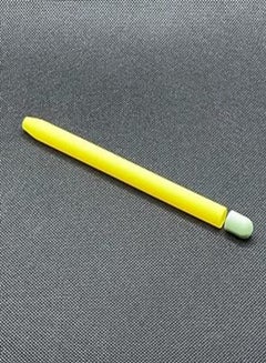 Buy Silicone Protective Case for 2 Generation Apple Pencil (Yellow Green) in Egypt