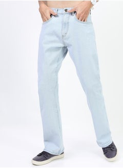 Buy Mid Rise Light Wash Jeans in Saudi Arabia