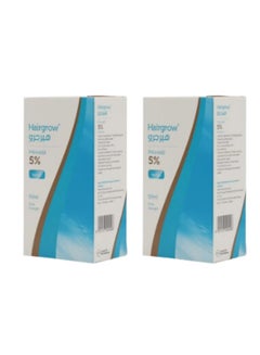 Buy Minoxidil 5% Solution Hair Regrowth Tonic 50ml (2 Pack 2 Month) in Saudi Arabia