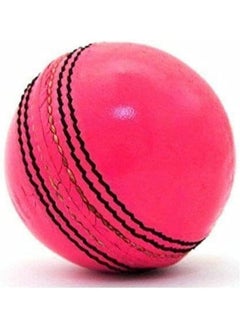 Buy Karson Leather Cricket Ball, Pink in UAE