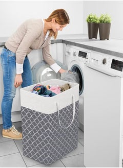 Buy Dirty Clothes Storage Bin Laundry Torage Basket Laundry Basket Laundry Hamper Bag Washing Bin Clothes Bag Collapsible Laundry Basket Collapsible Waterproof Clothes Hamper in UAE