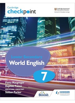 Buy Cambridge Checkpoint Lower Secondary World English Student's Book 7 in UAE