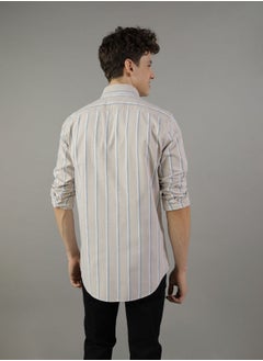 اشتري AE Striped Slim Fit Oxford Button-Up Shirt في مصر