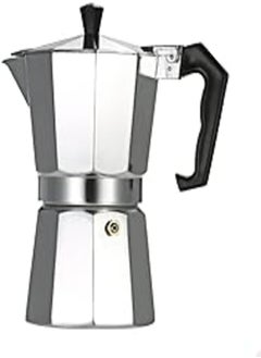 Buy 3-Cup Aluminum Espresso Percolator Coffee Stovetop Maker Mocha Pot for Use on Gas or Electric Stove in Egypt