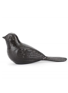 اشتري Door Stop Floor Decorative, Cast Iron Cute Bird Door StoppersWedge Heavy Duty Doorstop to Keep Door Open for Home Office Commercial Industrial, 1pc Dark Brown في السعودية