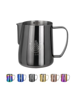 Buy Stainless Steel Espresso Coffee Pitcher Barista Kitchen Home Craft Scale Coffee Latte Milk Frothing Jug 600ml in Saudi Arabia