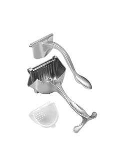 اشتري Lemon Squeezer Metal Squeezer Bowl Lime Squeezer Manual Citrus Press Juicer for Orange Citrus Fruit Juicer Wood Non-Slip Grips في الامارات