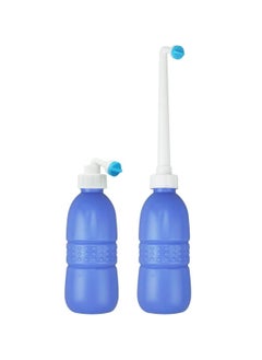 اشتري COOLBABY Portable Bidet Include Extended Nozzle(420ml Blue） في الامارات