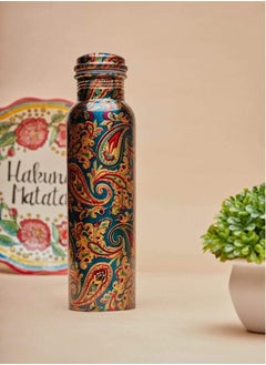 Buy Copper Craft 1L Premium Printed Copper Bottle in UAE