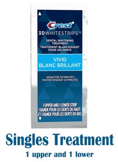 Buy 3D Whitening Single Treatment Strips that Removes 10 Years of Set-in-Stains in UAE