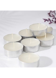 اشتري Hue Vanilla Cupcake Tea Light Candle, Ivory - Set of 50 في الامارات