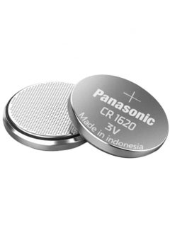 Buy 2-Pieces Panasonic CR1620 Lithium 3V Indonesia Batteries in UAE