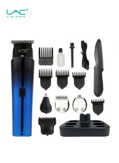 Buy Hair Trimmer for Men,10 in 1 Mens Beard Grooming Kit, LED displays battery level，Multi limit comb，Electric Nose Hair Trimmer for Beard, Head, Face and Body, Cordless Hair Clipper Low Noise USB Rechargeable in Saudi Arabia