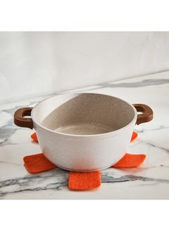 Buy La Natura Deep Induction Casserole with Trivet 28 x 9 x 20 cm in UAE