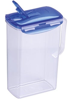 Buy Mini Easy Lock Jar Size 1.5 Blue Cover in Egypt