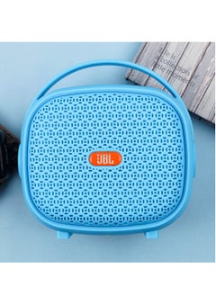 اشتري Portable Bluetooth speaker supports memory card and USB flash JL-420 (Baby Blue) في مصر