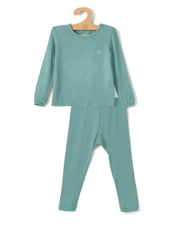 اشتري Bamboo Spandex Pajama 4T Soft Sage في الامارات