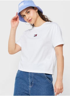 Buy Crew Neck Logo T-Shirt in Saudi Arabia