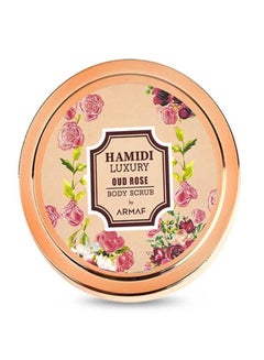 Buy Hamidi Luxury Oud Rose Body Scrub in UAE