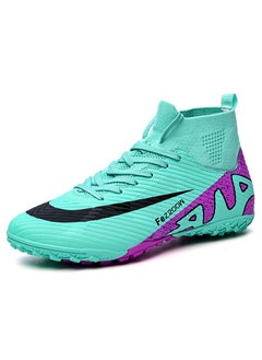 Buy Men's soccer cleats for outdoor indoor professional youth boys soccer cleats unisex soccer cleats. in Saudi Arabia