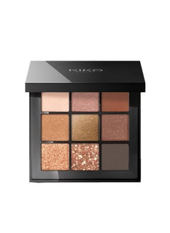 Buy Glamour Multi Finish Eyeshadow Palette 02 Earth Tones in UAE