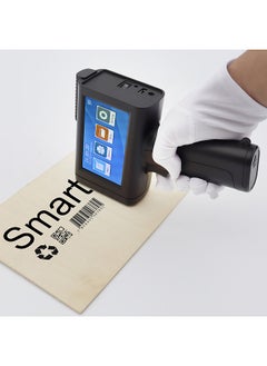 اشتري Portable HD Handheld Inkjet Printer with 4.3 Inch Touchscreen Intelligent Barcode Printer في الامارات