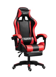 Buy Ergonomic Design Gaming Chair Computer Chair With Footrest And Lumbar Support Height Adjustable Game Chair With 360° Swivel Seat And Headrest Armrest For Office Or Gaming in Saudi Arabia