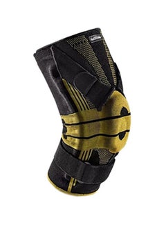 Buy HJ K01 Wing Professional External Stabilized Patella Knee Brace Yellow/M in UAE