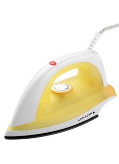 Buy Electric Dry Iron| Dry Iron Corded| 1200Watt| Yellow in Saudi Arabia