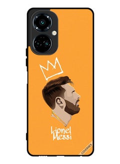 Buy Protective Case Cover For Tecno Camon 19 Leo Messi The King in Saudi Arabia