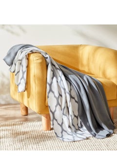 اشتري 2-Piece Fleece Blanket Set - 120x150 cm في السعودية